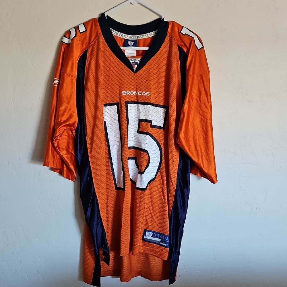 Denvers Broncos NFL Reebok Men's Tebow #15 Football Jersey Large & Tall